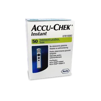 Testovacie prúžky Accu-Chek® Instant 1x50 kusov (Glukometr)