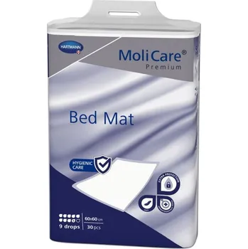 Inkontinenční podložka MoliCare Premium Bed Mat 9 kapek, 60 x 60 cm (30 ks) - Absorpční podložky (Pomůcky pro inkontinenci)