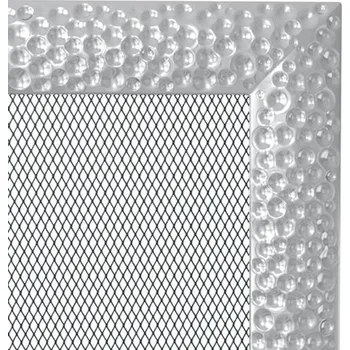 KRATKI 170 x 300 niklovaná VENUS krbová mřížka