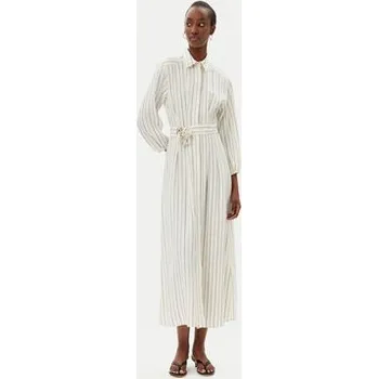 Dámské šaty Marella Košilové šaty Denis 2513221111200 Bílá Regular Fit 48