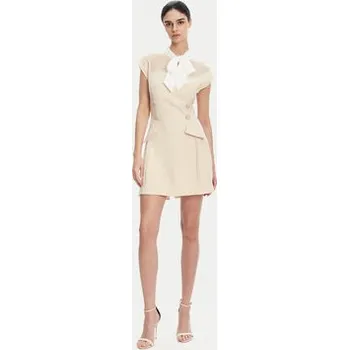 Dámské šaty Imperial Koktejlové šaty AFJJJKP Écru Regular Fit L