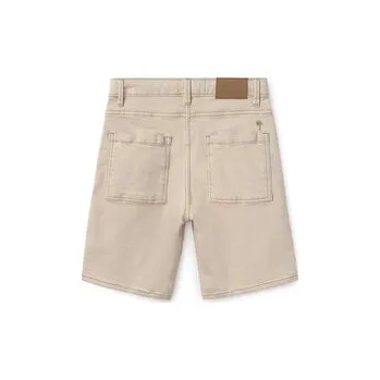Dámské kraťasy Mayoral Džínové šortky 6206 Béžová Regular Fit 18Y