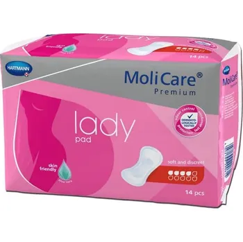 Inkontinenční vložka MoliCare® Premium lady pad, 4 kapky - Inkontinenční dámské vložky, 12 ks (Pomůcky pro inkontinenci)
