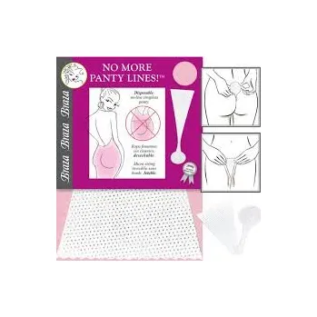 Kalhotky Braza - NO MORE PANTY LINES, samodržící kalhotky (6012-26)