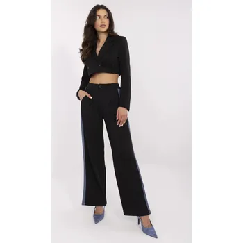 Dámské kalhoty Vinceotto Kalhoty Ripple černé Velikost: M/L