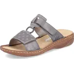 DÁMSKÉ PANTOFLE RIEKER V2885-42 ŠEDÁ Barva: ŠEDÁ, Velikost: 40