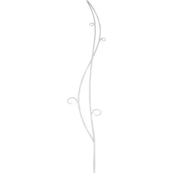 Opora na rostlinu Tyčka plastová k rostlinám Scheurich - Melody white clear 11 /085/
