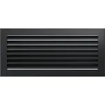 KRATKI 170 x 370 grafit černá perla FRESH krbová mřížka