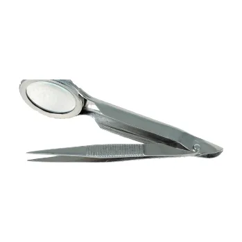 Kosmetická pinzeta Pinzeta s lupou 2X - 8 cm (Chirurgické nástroje)
