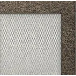 KRATKI 170 x 370 černozlatá krbová mřížka