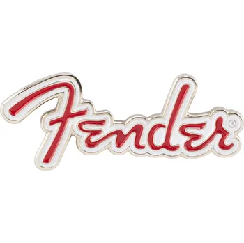 Fender Red Logo Enamel Pin + prodloužená záruka 3 roky