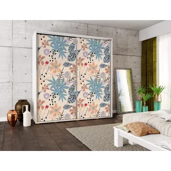 Šatní skříň Šatní skříň PENELOPA 205 Květy 2