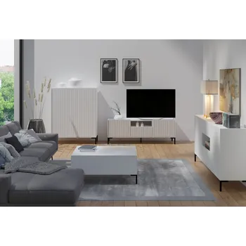 Obývací stěna Obývací sestava LANDO Bílá