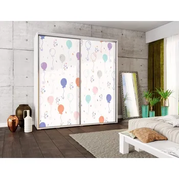 Šatní skříň Šatní skříň PENELOPA 205 Balónky 1