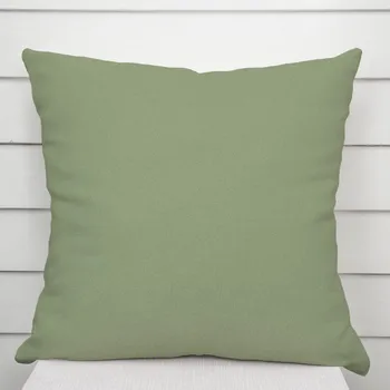 Povlak na dekorativní polštářek Dekorační povlak na polštář BKU-118 Šedozelený 30 x 50 cm
