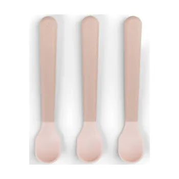 Příbor DONE BY DEER dětské lžičky FOODIE Růžové
