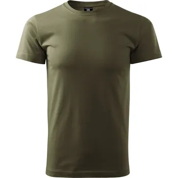 Pánská nadměrná trička - 8XL khaki