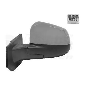 Auto zrcátko Vnější zpětné zrcátko VAN WEZEL 0808817