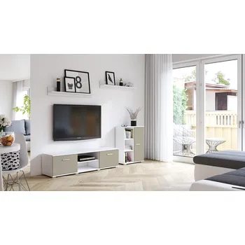 Obývací stěna Obývací sestava FIGO C - Kamenný mat