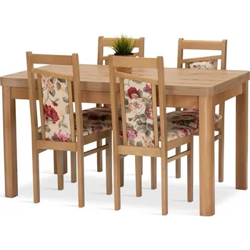 Jídelní set Jídelní sestava LILIA stůl + 4 židle