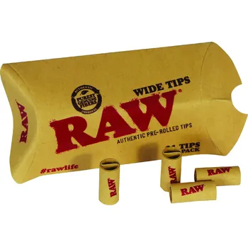 RAW předrolované filtry Wide 21 ks