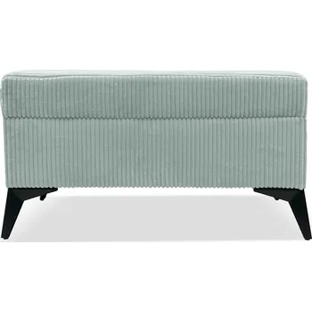 Taburet Taburet TINA s úložným prostorem - zelený - manšestr - LINCOLN 72