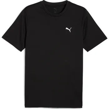 Pánské tričko Pánské Tričko s krátkým rukávem PUMA ESS SMALL LOGO POLY TEE 68254201 – Černá S