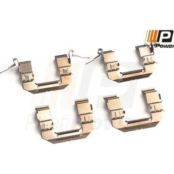 Přislušenství brzdového systému Sada příslušenství, obložení kotoučové brzdy ProfiPower 9B1121