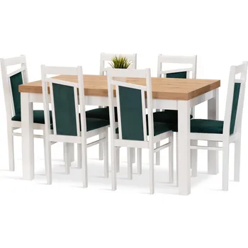 Jídelní set Jídelní sestava ROMA stůl + 6 židlí