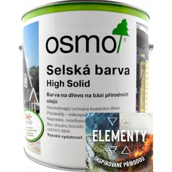 barva na zeď Selská barva - ELEMENTY A04 - Šedý křišťál 0,125 l