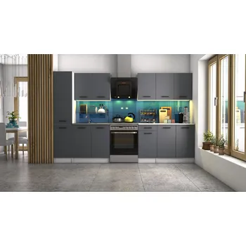 Kuchyňská linka Kuchyňská linka DAGA I 300 SL4 - antracit