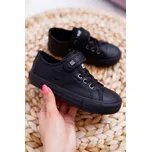 Dětské Kožené Tenisky BIG STAR EE374036 Barva: Černá, Velikost: 31