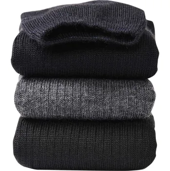 Pánské ponožky Sada 2 párů ponožek s masážním efektem, 60 % vlna šedá 43-46