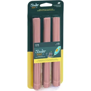 Počítačové příslušenství Náplně pro 3Doodler Start+, 75 ks - růžová 193681 193681