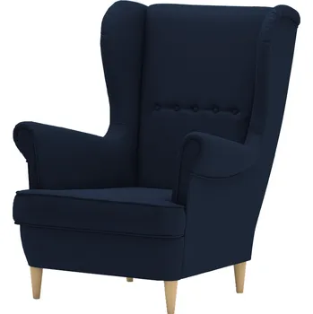 Křeslo Křeslo ušák KING II Granátový - MALMO 79