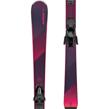 Lyžování Elan MYSTIC LS + EL9.0 GW 158 Fialová, Růžová
