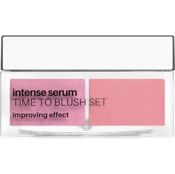 Tvářenka NEO MAKE UP Intense Serum Time To Blush Set pudrová tvářenka odstín 01 Pink 6 g