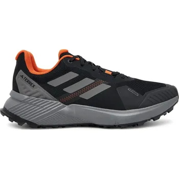 Dámská běžecká obuv Pánská běžecká trailová obuv ADIDAS-Terrex Soulstride M core black/grey four/semi impact orange Černá 45 1/3