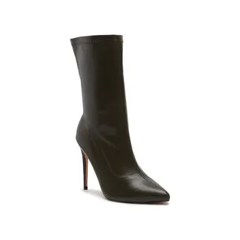 Dámské kozačky Polokozačky DeeZee ZALMM220168 Zelená 41