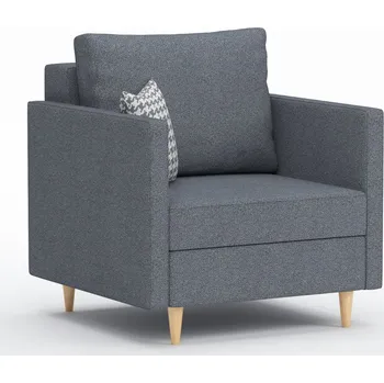 Křeslo Křeslo HOMAS Tmavěšedý - MALMO 95