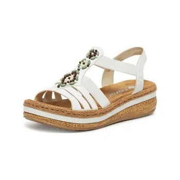 Dámské sandále Sandály Rieker V0920-80 Bílá 41