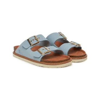 Dámské pantofle Nazouváky Genuins Hawaii Velour G106252 Světle modrá 36