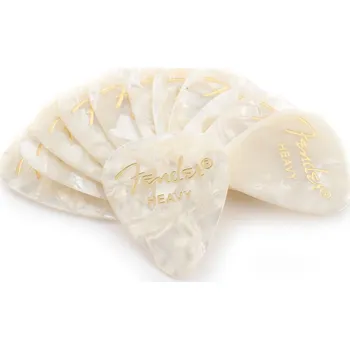 Trsátko Fender Heavy White Moto + prodloužená záruka 3 roky