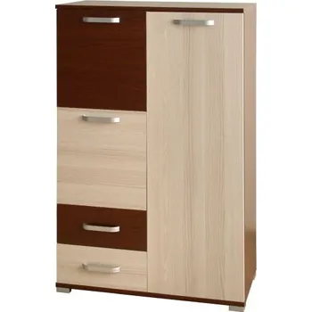 Knihovna Regál ALASKA 80x130