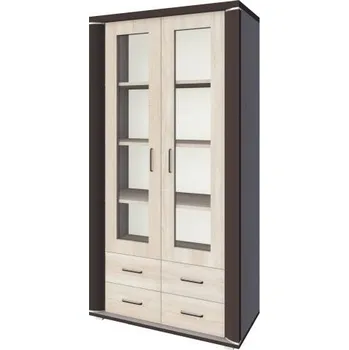 Knihovna Regál LAURA 100x188