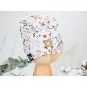 Kojenecká čepice Jednovrstvá čepice (Bunnies) Velikost: 42–45 cm (5–12 měsíců)