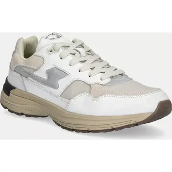 Pánská obuv Tenisky Stepney Workers Club Amiel S-Strike Geo-Merged, 41, béžová, 01X