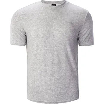 Pánské tričko Pánské Tričko s krátkým rukávem HI-TEC LOFE M000212240 – Šedá XXL