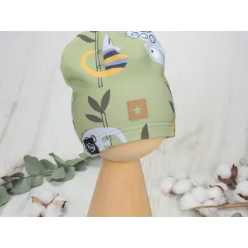 Kojenecká čepice Jednovrstvá čepice (Chameleon) Velikost: 37–41 cm (2–4 měsíců)