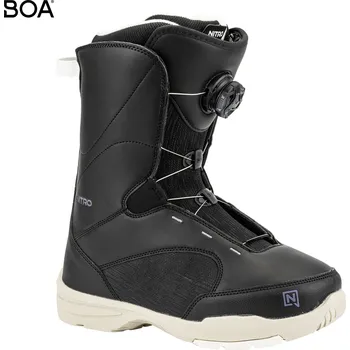 Boty na snowboard Boty na snowboard Nitro Flora BOA black UK 6,5 (EUR 39 1/3) 2026 - Odesíláme do 24 hodin